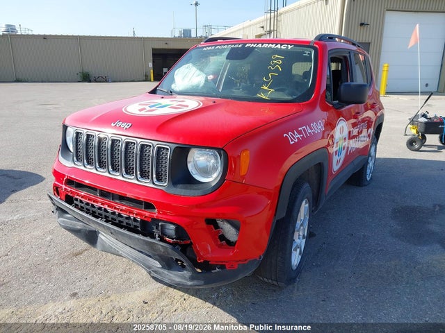 Продажа на аукционе авто 2019 Jeep Renegade Sport, vin: ZACNJBAB4KPK94138, номер лота: 20258705