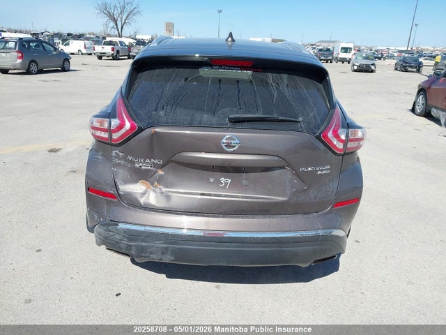 5N1AZ2MH1HN132331 Nissan Murano Platinum