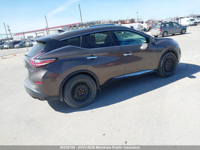 5N1AZ2MH1HN132331 Nissan Murano Platinum