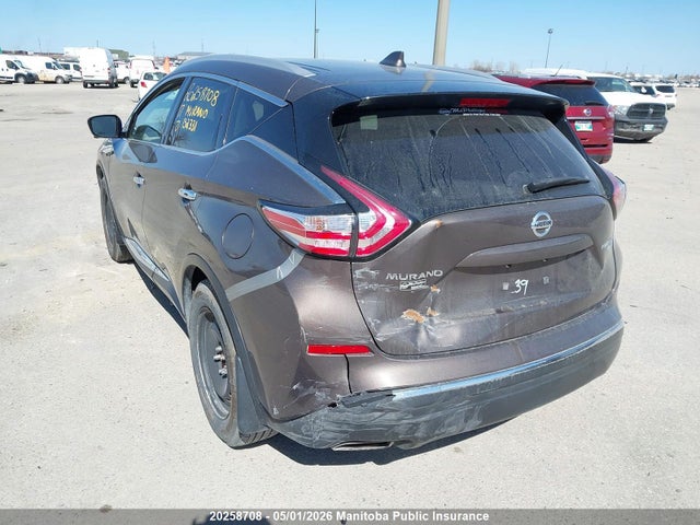 5N1AZ2MH1HN132331 Nissan Murano Platinum