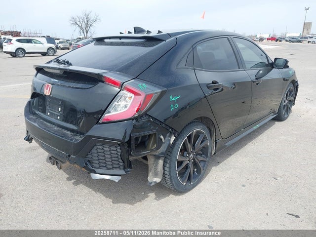20258711 :رقم المزاد ، SHHFK7H42HU304611 vin ، 2017 Honda Civic Sport مزاد بيع