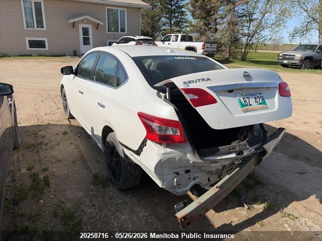 Aukcja sprzedaży 2019 Nissan Sentra 1.8 Sv, vin: 3N1AB7AP0KY208233, numer aukcji: 20258716