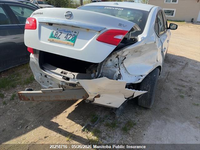 Aukcja sprzedaży 2019 Nissan Sentra 1.8 Sv, vin: 3N1AB7AP0KY208233, numer aukcji: 20258716