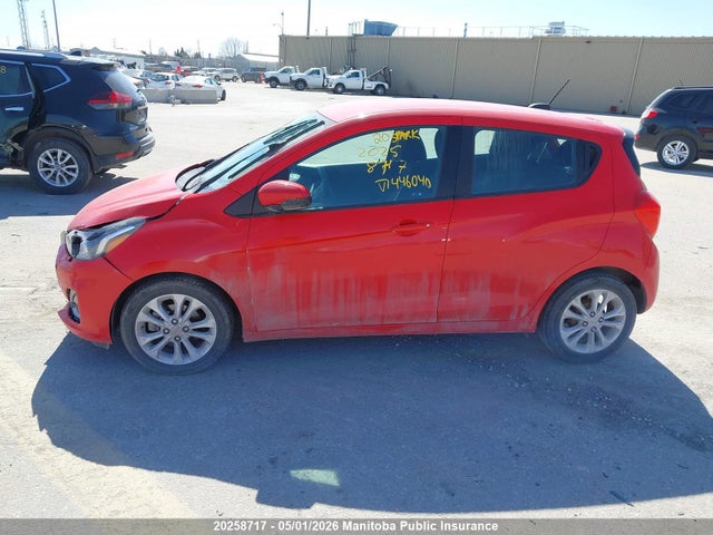2020 Chevrolet Spark Lt მანქანა იყიდება აუქციონზე, vin: KL8CD6SA7LC446040, აუქციონის ნომერი: 20258717
