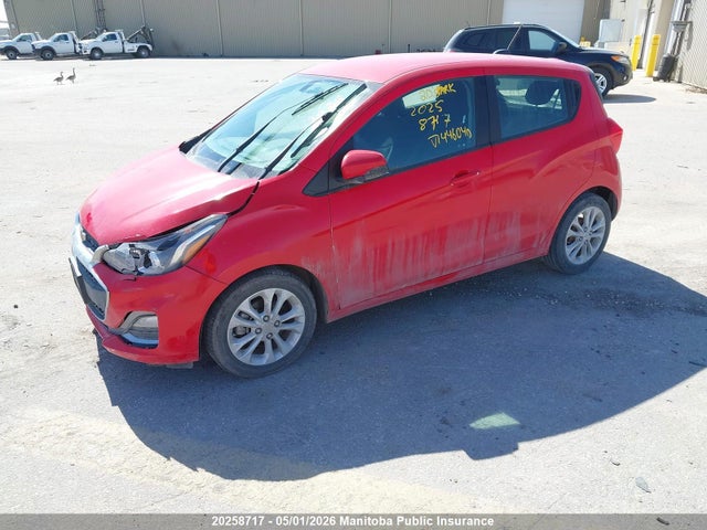 2020 Chevrolet Spark Lt მანქანა იყიდება აუქციონზე, vin: KL8CD6SA7LC446040, აუქციონის ნომერი: 20258717