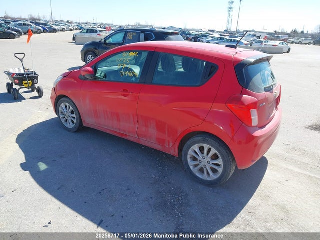 2020 Chevrolet Spark Lt მანქანა იყიდება აუქციონზე, vin: KL8CD6SA7LC446040, აუქციონის ნომერი: 20258717