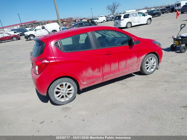 2020 Chevrolet Spark Lt მანქანა იყიდება აუქციონზე, vin: KL8CD6SA7LC446040, აუქციონის ნომერი: 20258717
