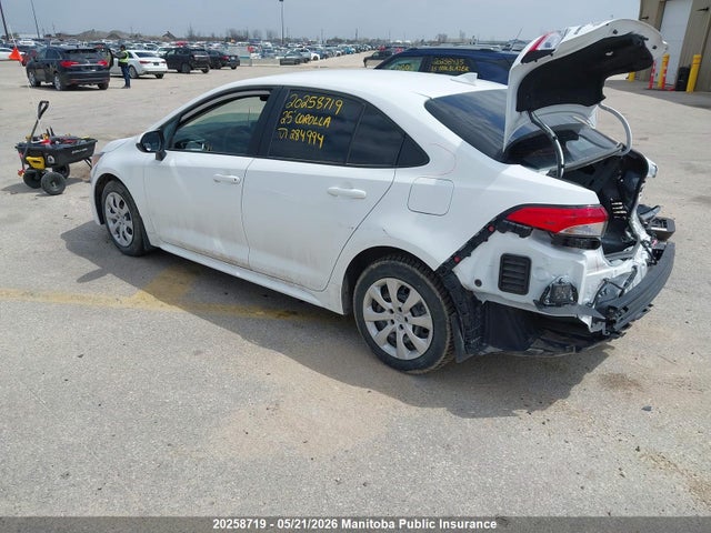 Aukcja sprzedaży 2025 Toyota Corolla Le, vin: 5YFB4MDE4SP284994, numer aukcji: 20258719