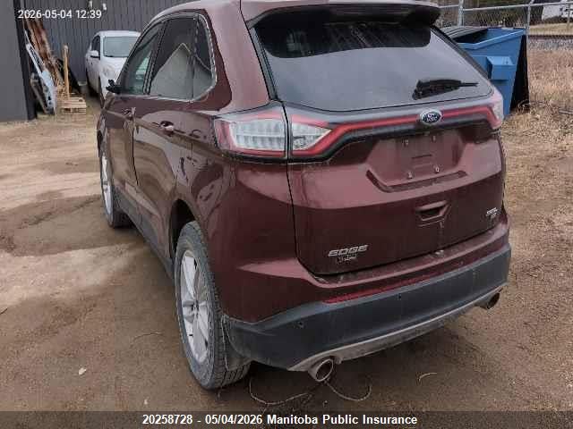 Продаж на аукціоні авто 2016 Ford Edge Sel, vin: 2FMPK4J84GBC07998, номер лоту: 20258728