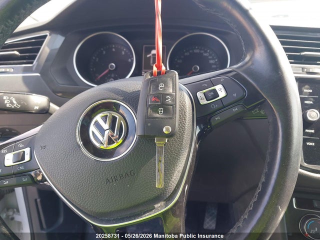 20258731 :رقم المزاد ، 3VV0B7AXXJM007911 vin ، 2018 Volkswagen Tiguan 2.0 Tsi مزاد بيع