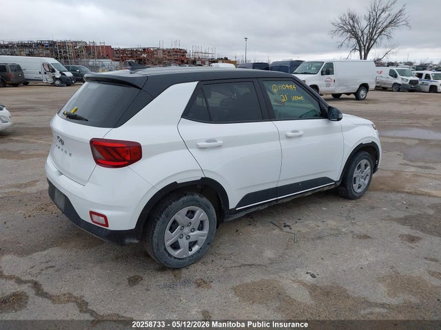2021 Hyundai Venue Essential მანქანა იყიდება აუქციონზე, vin: KMHRB8A30MU110484, აუქციონის ნომერი: 20258733