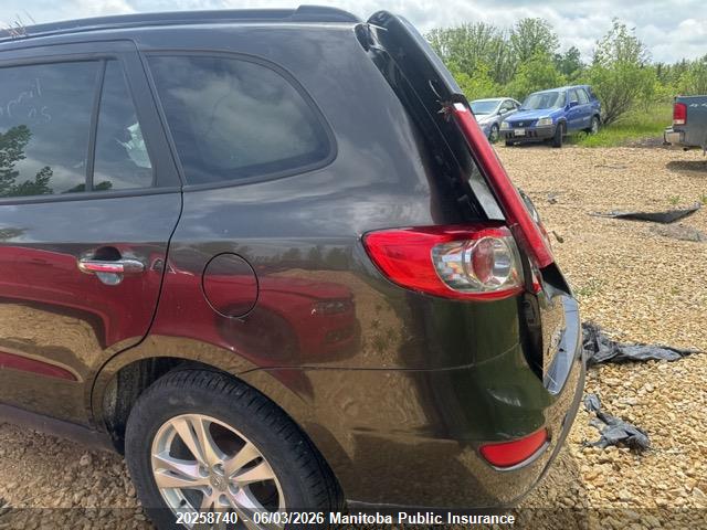 20258740 :رقم المزاد ، 5XYZHDAG3BG060855 vin ، 2011 Hyundai Santa Fe Limited مزاد بيع