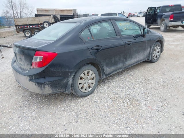 Продажа на аукционе авто 2012 Honda Civic Lx, vin: 2HGFB2F43CH059331, номер лота: 20258750
