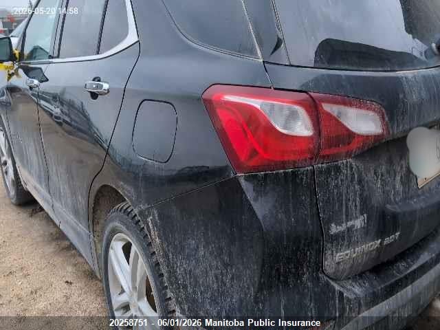 Aukcja sprzedaży 2018 Chevrolet Equinox Premier 2.0t, vin: 2GNAXWEX4J6189003, numer aukcji: 20258751