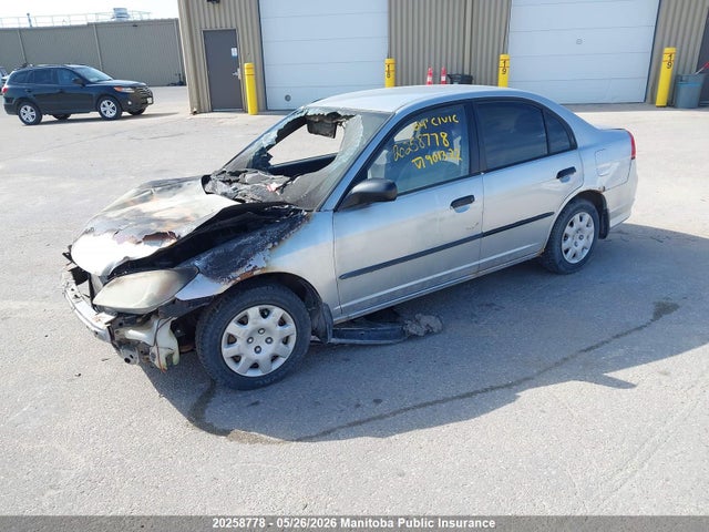 Aukcja sprzedaży 2004 Honda Civic Dx, vin: 2HGES161X4H901322, numer aukcji: 20258778