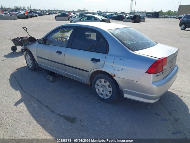 Aukcja sprzedaży 2004 Honda Civic Dx, vin: 2HGES161X4H901322, numer aukcji: 20258778