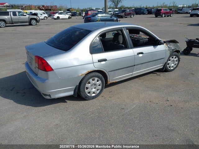 Aukcja sprzedaży 2004 Honda Civic Dx, vin: 2HGES161X4H901322, numer aukcji: 20258778