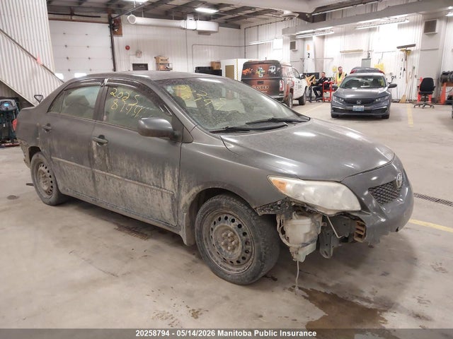 20258794 :رقم المزاد ، 2T1BU40EX9C032179 vin ، 2009 Toyota Corolla Le مزاد بيع
