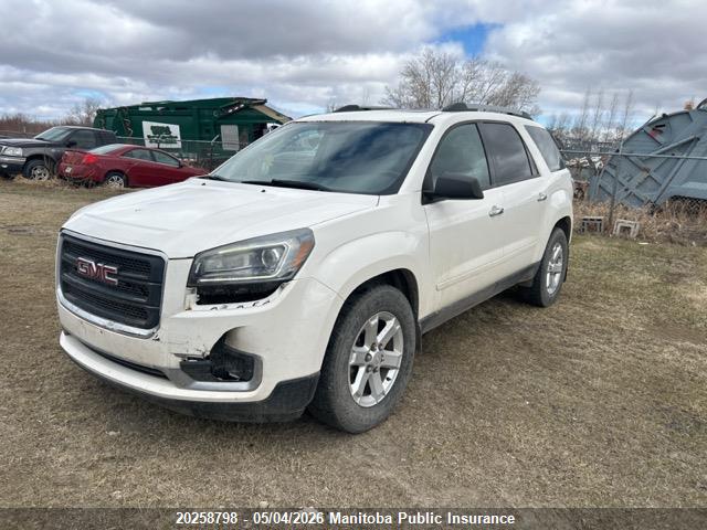Продажа на аукционе авто 2014 Gmc Acadia Sle, vin: 1GKKVPKD5EJ252156, номер лота: 20258798