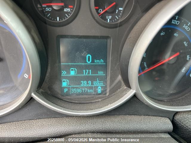 Aukcja sprzedaży 2012 Chevrolet Cruze Lt Turbo, vin: 1G1PF5SC9C7328118, numer aukcji: 20258800