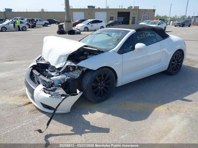 2011 Mitsubishi Eclipse Spyder Gt-p მანქანა იყიდება აუქციონზე, vin: 4A37L4ET6BE601075, აუქციონის ნომერი: 20258815