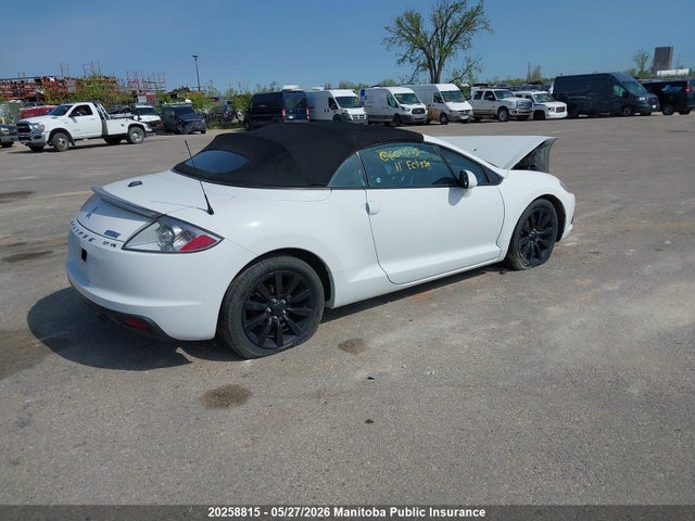 2011 Mitsubishi Eclipse Spyder Gt-p მანქანა იყიდება აუქციონზე, vin: 4A37L4ET6BE601075, აუქციონის ნომერი: 20258815