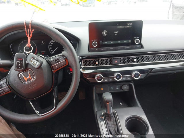 20258828 :رقم المزاد ، 2HGFE2F21SH108269 vin ، 2025 Honda Civic Lx مزاد بيع