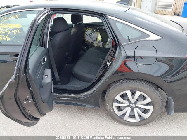 20258828 :رقم المزاد ، 2HGFE2F21SH108269 vin ، 2025 Honda Civic Lx مزاد بيع