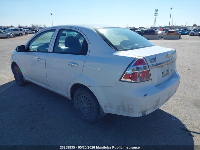 Aukcja sprzedaży 2011 Chevrolet Aveo Ls, vin: 3G1TB5DG8BL141649, numer aukcji: 20258835