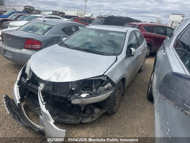 20258849 :رقم المزاد ، 2T1BURHE4EC163944 vin ، 2014 Toyota Corolla S مزاد بيع