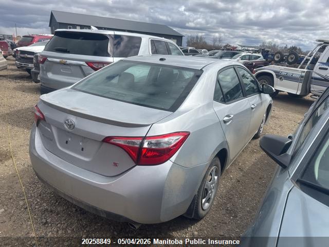 20258849 :رقم المزاد ، 2T1BURHE4EC163944 vin ، 2014 Toyota Corolla S مزاد بيع