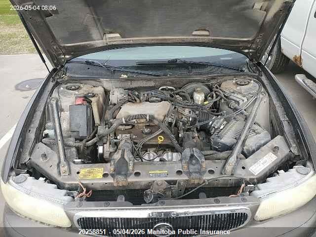 Aukcja sprzedaży 2003 Buick Century Custom, vin: 2G4WS52J331121066, numer aukcji: 20258851