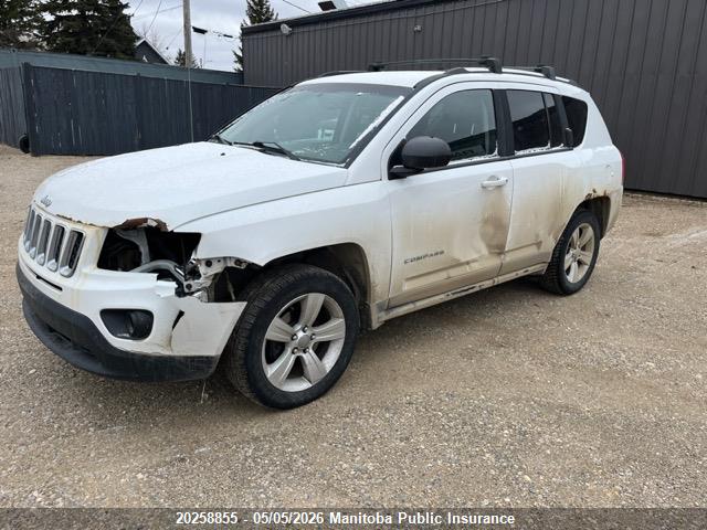 Aukcja sprzedaży 2013 Jeep Compass North, vin: 1C4NJDAB0DD259273, numer aukcji: 20258855