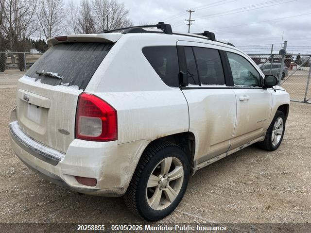 Aukcja sprzedaży 2013 Jeep Compass North, vin: 1C4NJDAB0DD259273, numer aukcji: 20258855