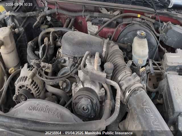 Aukcja sprzedaży 2000 Chevrolet S10 4+cab, vin: 1GCCS19W3Y8137323, numer aukcji: 20258864