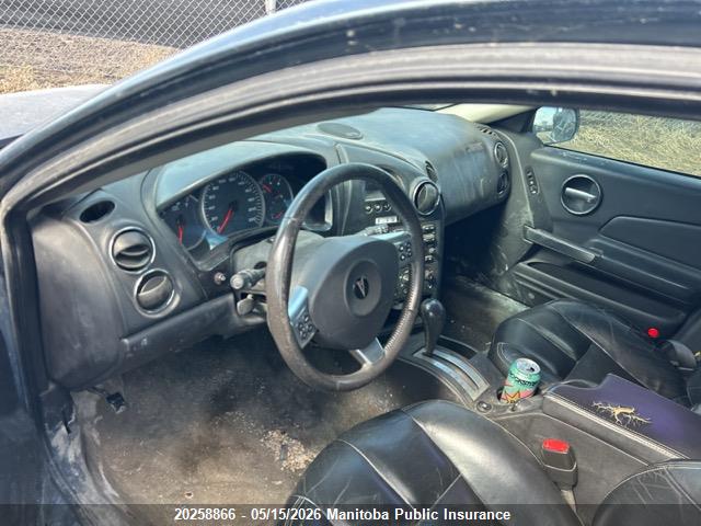 20258866 :رقم المزاد ، 2G2WP552461251831 vin ، 2006 Pontiac Grand Prix مزاد بيع