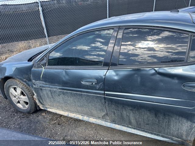 20258866 :رقم المزاد ، 2G2WP552461251831 vin ، 2006 Pontiac Grand Prix مزاد بيع