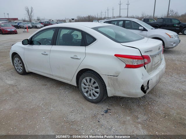 2013 Nissan Sentra 1.8 Sv მანქანა იყიდება აუქციონზე, vin: 3N1AB7AP7DL757184, აუქციონის ნომერი: 20258873