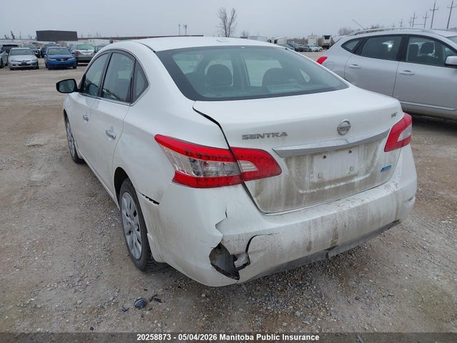 2013 Nissan Sentra 1.8 Sv მანქანა იყიდება აუქციონზე, vin: 3N1AB7AP7DL757184, აუქციონის ნომერი: 20258873