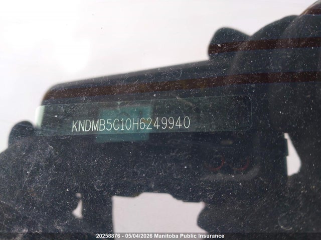 KNDMB5C10H6249940 KIA SEDONA LX