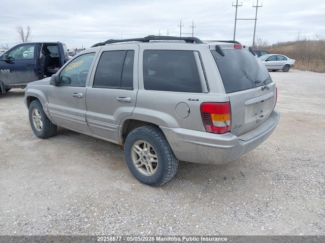 Продажа на аукционе авто 2001 Jeep Grand Cherokee Limited, vin: 1J4GW58N51C648762, номер лота: 20258877