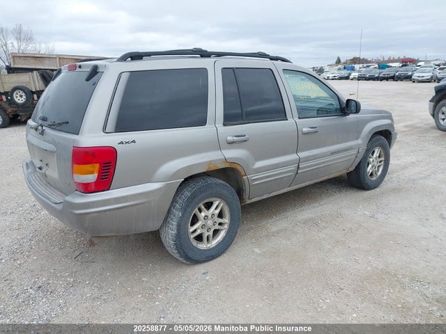 Продажа на аукционе авто 2001 Jeep Grand Cherokee Limited, vin: 1J4GW58N51C648762, номер лота: 20258877