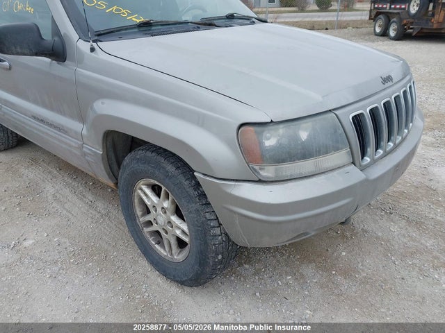 Продажа на аукционе авто 2001 Jeep Grand Cherokee Limited, vin: 1J4GW58N51C648762, номер лота: 20258877