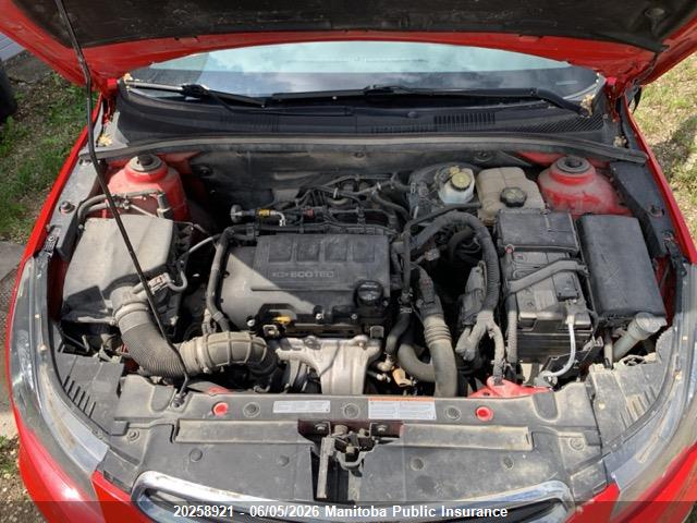 Продаж на аукціоні авто 2016 Chevrolet Cruze Lt Turbo, vin: 1G1PE5SB6G7184592, номер лоту: 20258921