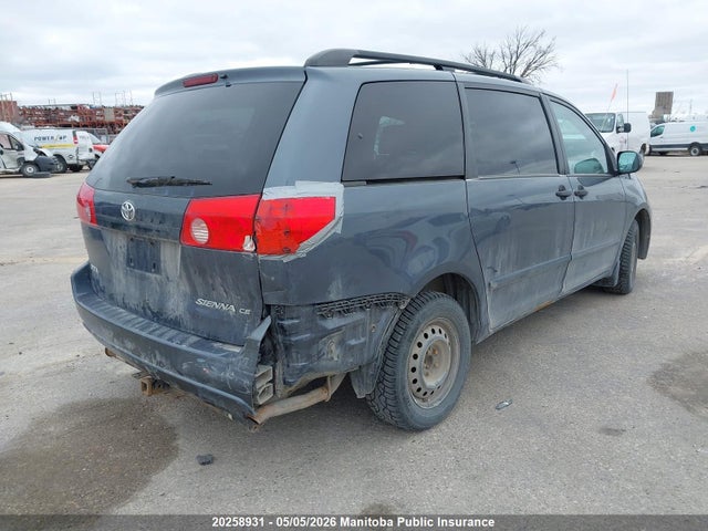 20258931 :رقم المزاد ، 5TDZK4CC8AS341868 vin ، 2010 Toyota Sienna Ce V6 مزاد بيع