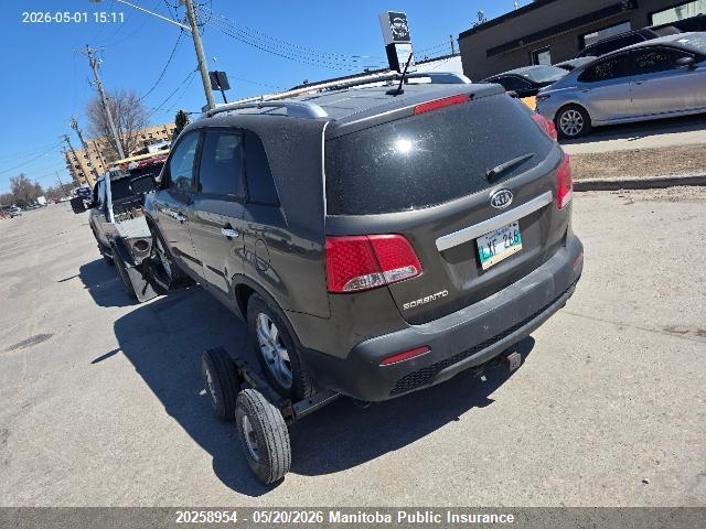 Продажа на аукционе авто 2013 Kia Sorento Lx V6, vin: 5XYKTDA29DG399112, номер лота: 20258954
