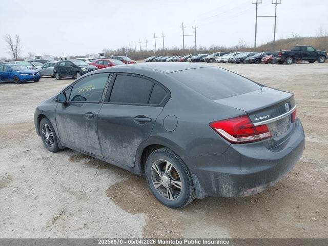 Продажа на аукционе авто 2013 Honda Civic Lx, vin: 2HGFB2F43DH028839, номер лота: 20258970