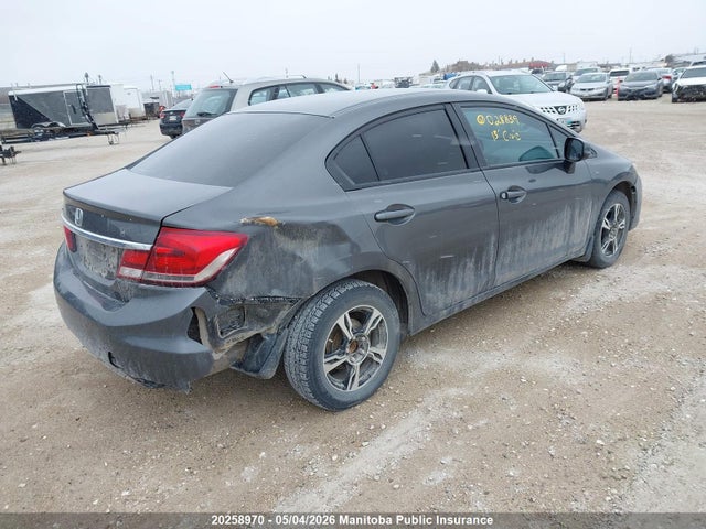 Продажа на аукционе авто 2013 Honda Civic Lx, vin: 2HGFB2F43DH028839, номер лота: 20258970