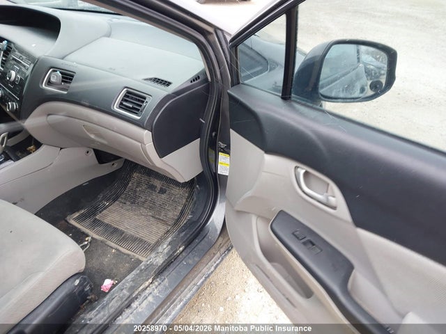 Продажа на аукционе авто 2013 Honda Civic Lx, vin: 2HGFB2F43DH028839, номер лота: 20258970