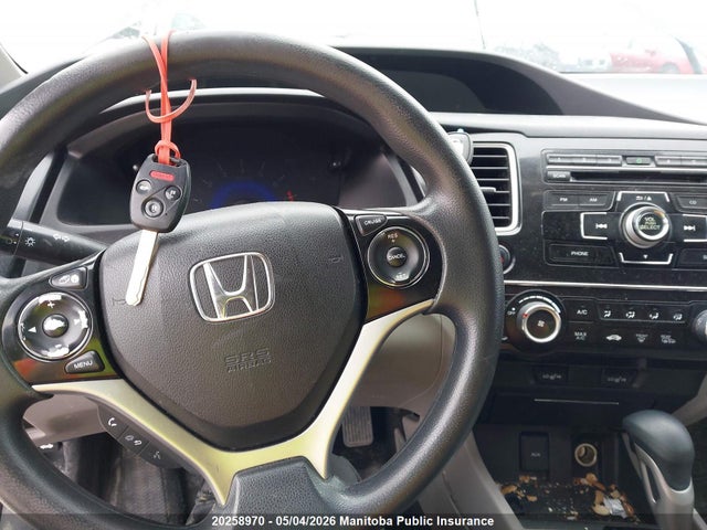 Продажа на аукционе авто 2013 Honda Civic Lx, vin: 2HGFB2F43DH028839, номер лота: 20258970